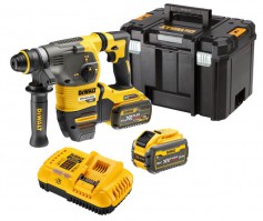 Dewalt DCH333X2 54V XR FLEXVOLT Brushless SDS+ Hammer Drill 2 x 9.0Ah Batteries And Fast Charger £599.95